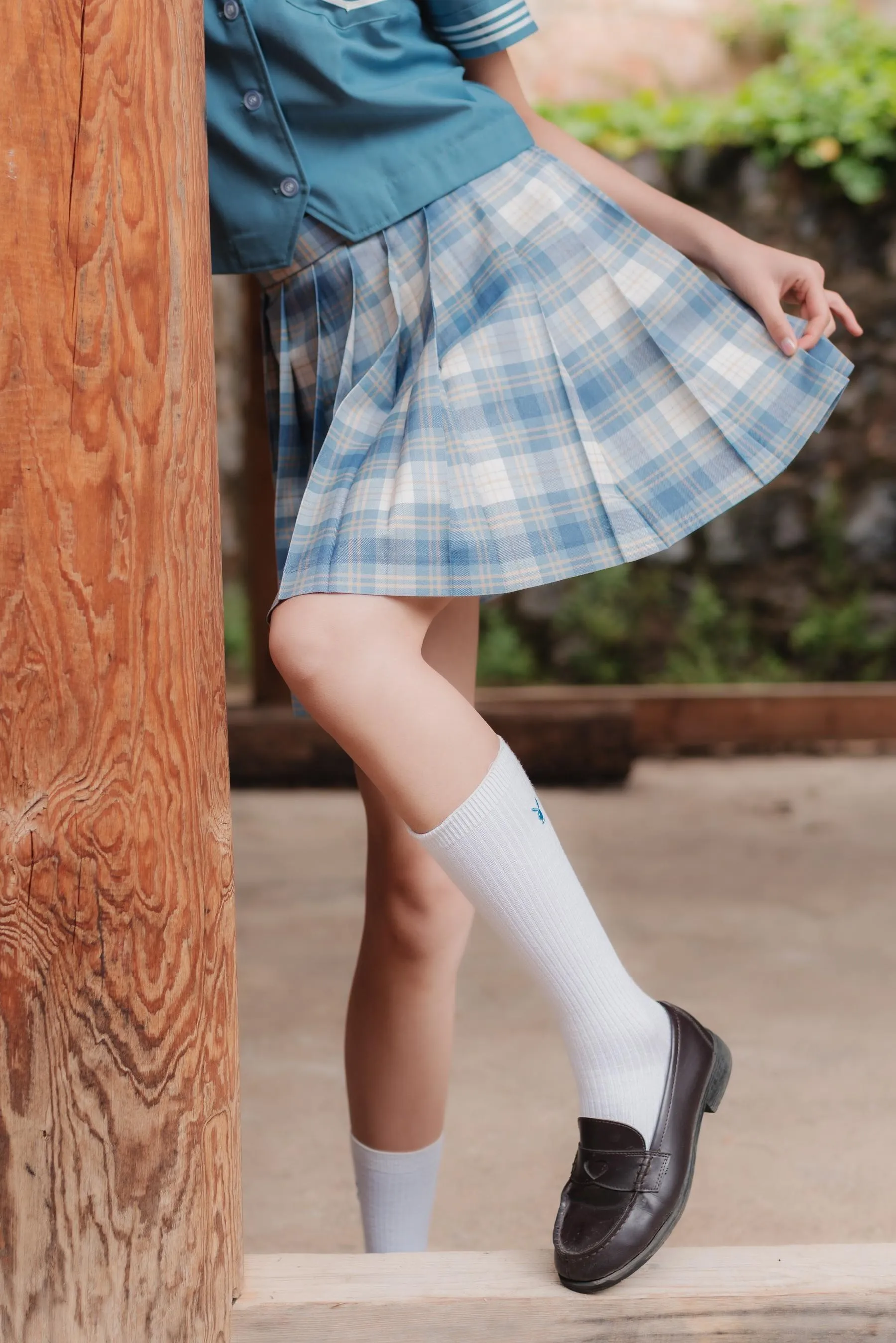 西瓜少女 NO.001 丽江写真JK [45P]插图